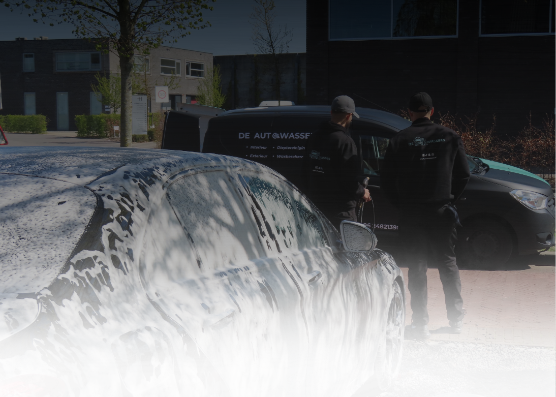 Detailer aan het werk